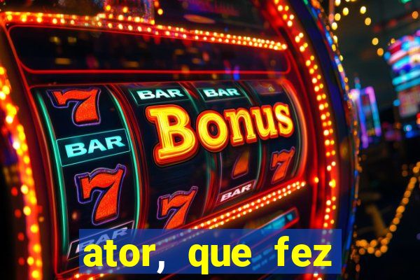 ator, que fez coringa que morreu